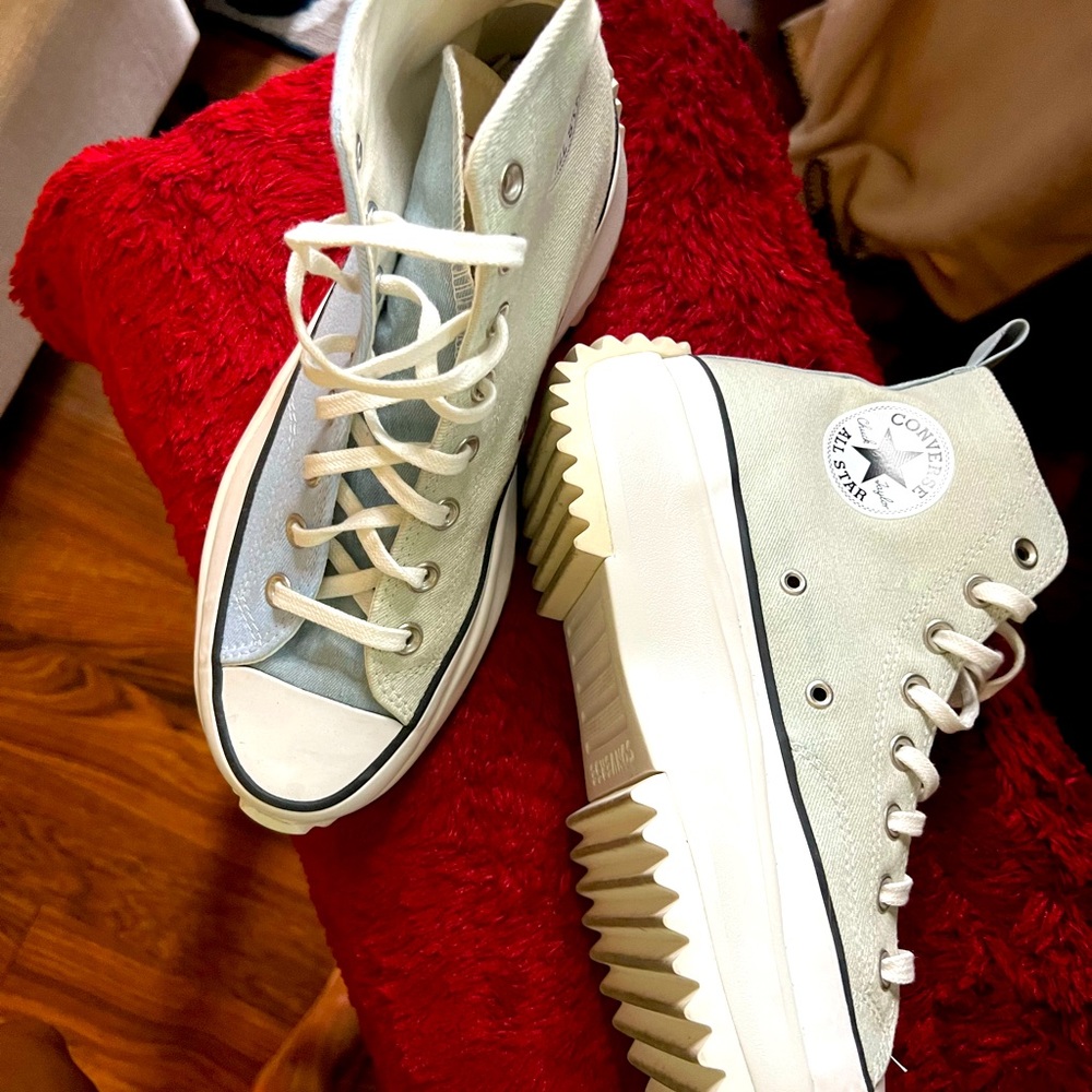 Platform Chuck Taylor boots